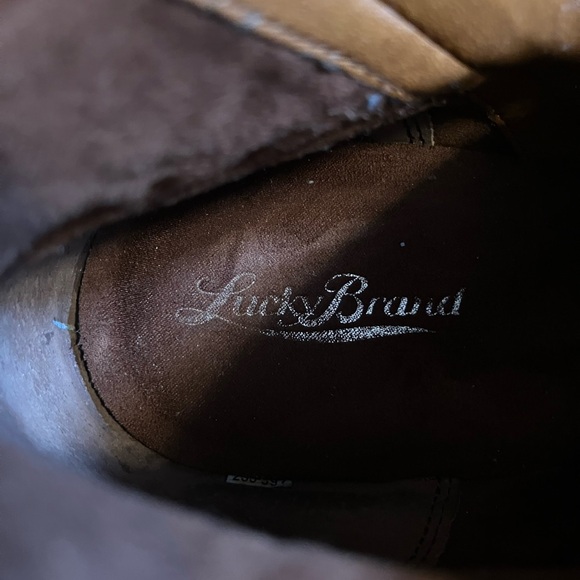 Lucky Brand genuine leather knee high boots size 9.5 - Picture 8 of 14